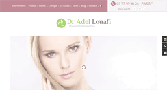 Desktop Screenshot of chirurgien-esthetiqueparis.com
